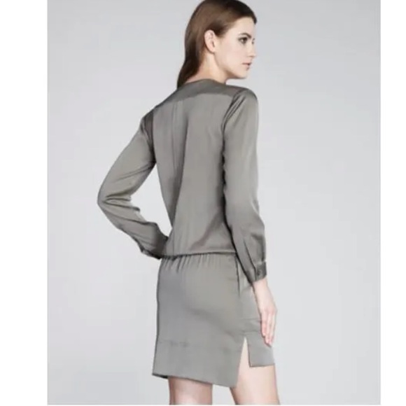 Diane von Furstenberg Francesca Silk Shirt Dress size 10 - Picture 3 of 6